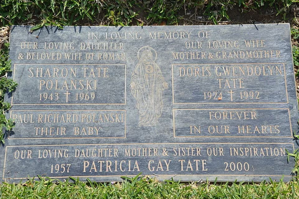 Sharon Tate - Grab Von Sharon Tade / Holy Cross Cemetery Culver City, Los Angeles County