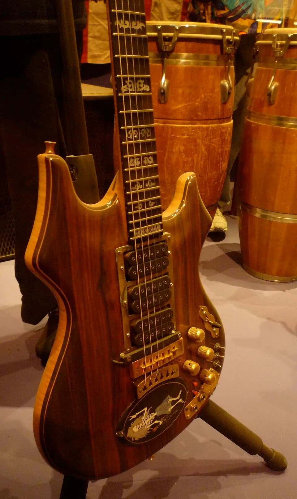 Jerry Garcia - One of Jerry Garcia's Guitars -:named Rosebud (details)