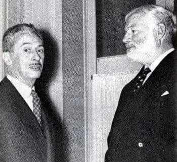 Ernest Hemingway - Charles Ritz and Ernest Hemingway
