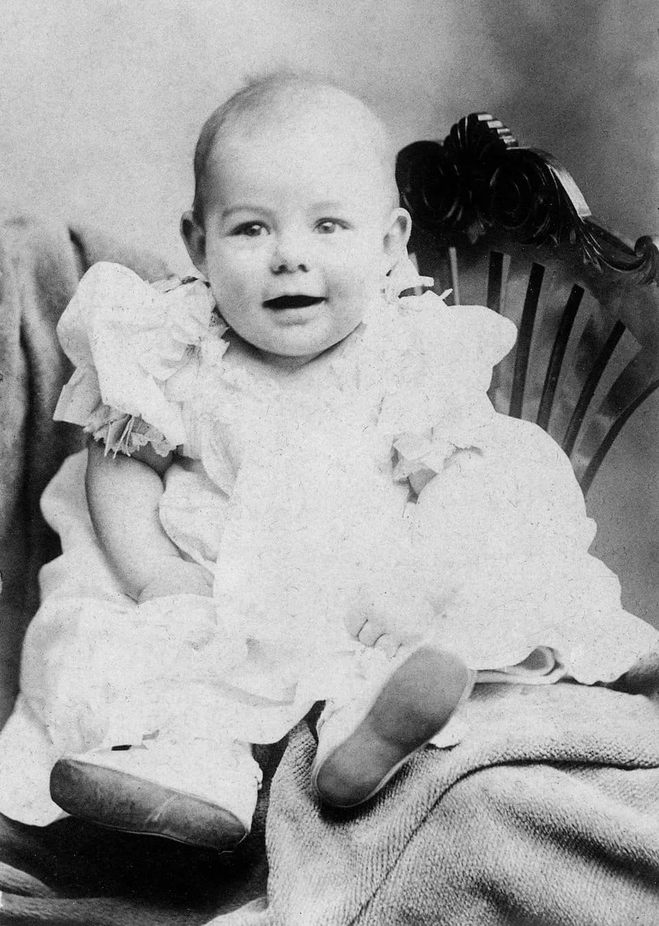 Ernest Hemingway - Photograph of Ernest Hemingway as a baby.