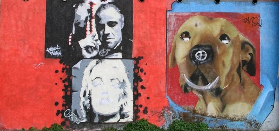 Marlon Brando - grafiti u Rijeci