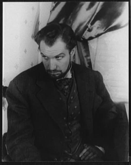 Vincent Price - *Title: Vincent Price on Broadway as Mr. Manningham in Angel Street
Abstract/medium: 1 photographic print : gelatin silver