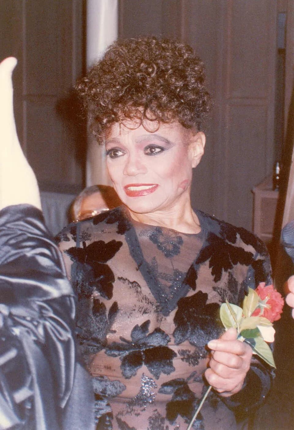 Eartha Kitt - American singer Eartha Kitt.