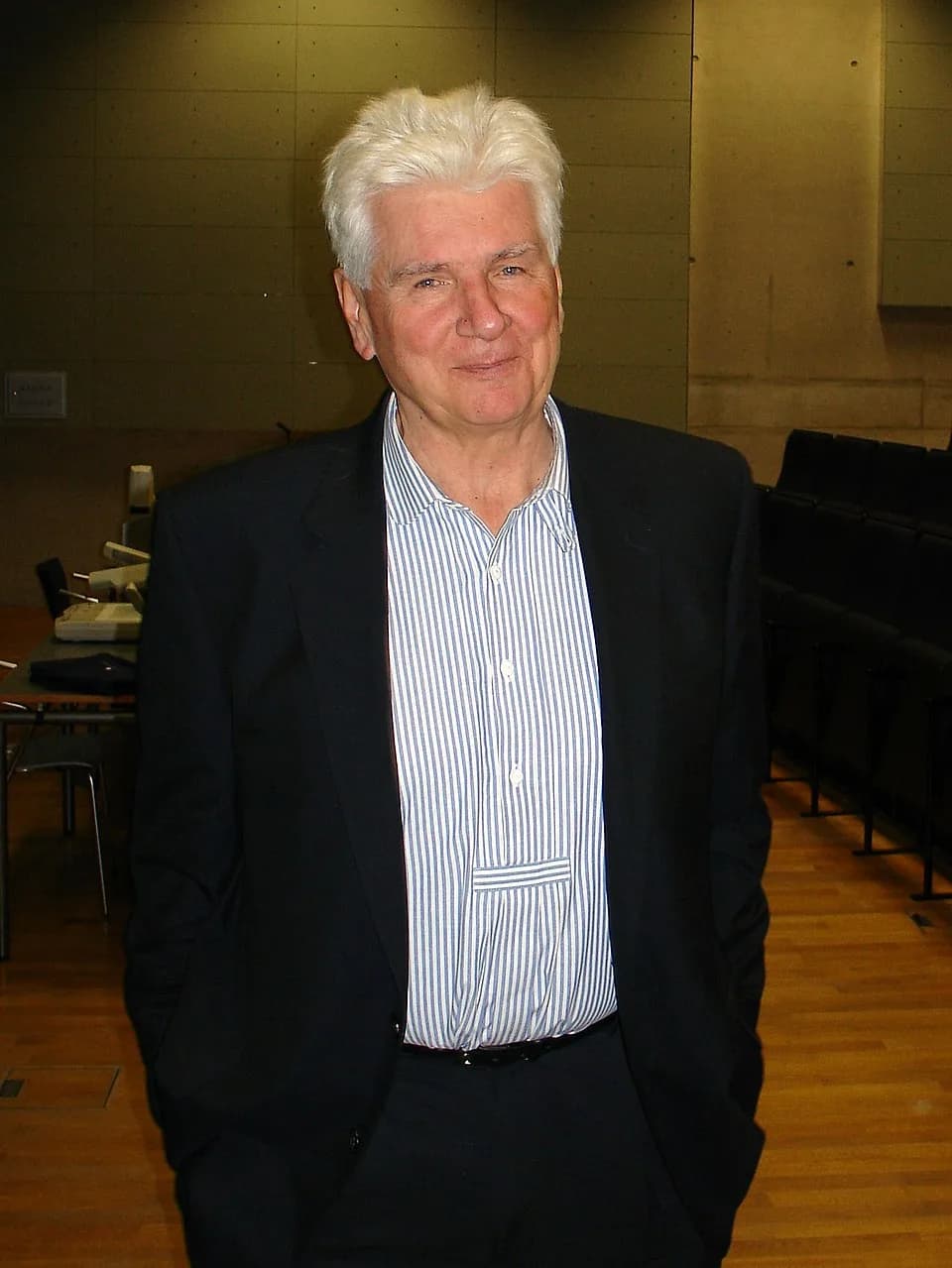 Günter Blobel - Günter Blobel at MPI-CBG symposium, 2008