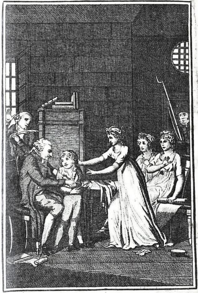 Louis XVII of France - "Denis détrôné enseignait à lire. L'enseignait-il à ses enfants ?".
