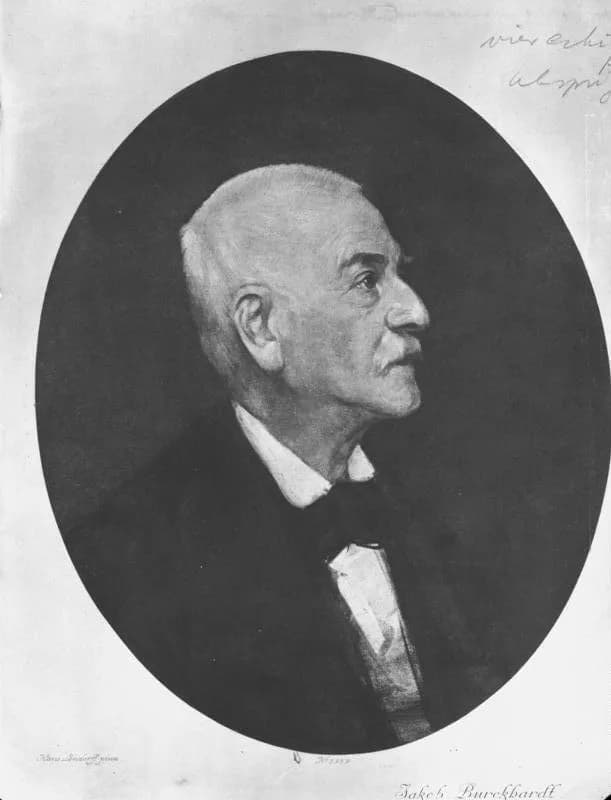 Jacob Burckhardt - For documentary purposes the German Federal Archive often retained the original image captions, which may be erroneous, biased, obsolete or politically extreme. Jakob Burckhardt
ge.