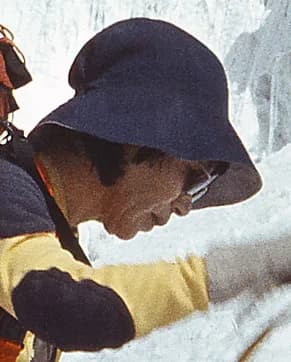 Junko Tabei - Junko Tabei in 1985 at Communism Peak (now known as Ismoil Somoni Peak).