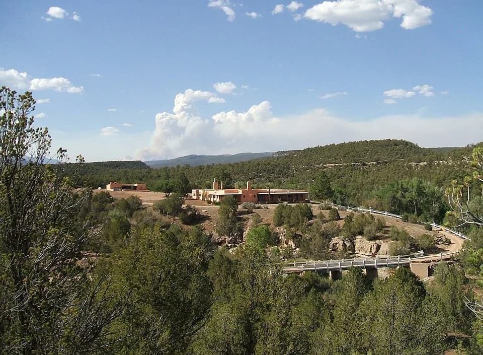 Greer Garson - Forked Lightning Ranch Residence, Architect - John Gaw Meem, Pecos National Historical Park