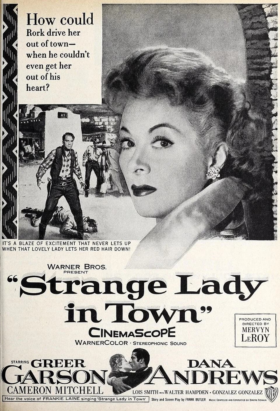 Greer Garson - Greer Garson in Strange Lady in Town, 1955