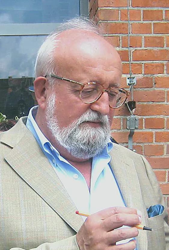 Krzysztof Penderecki - Photo of Polish composer, Krzysztof Penderecki