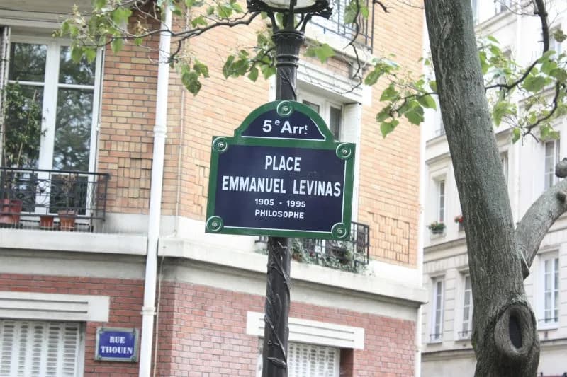 Emmanuel Levinas - Emmanuel Levinas place in Paris