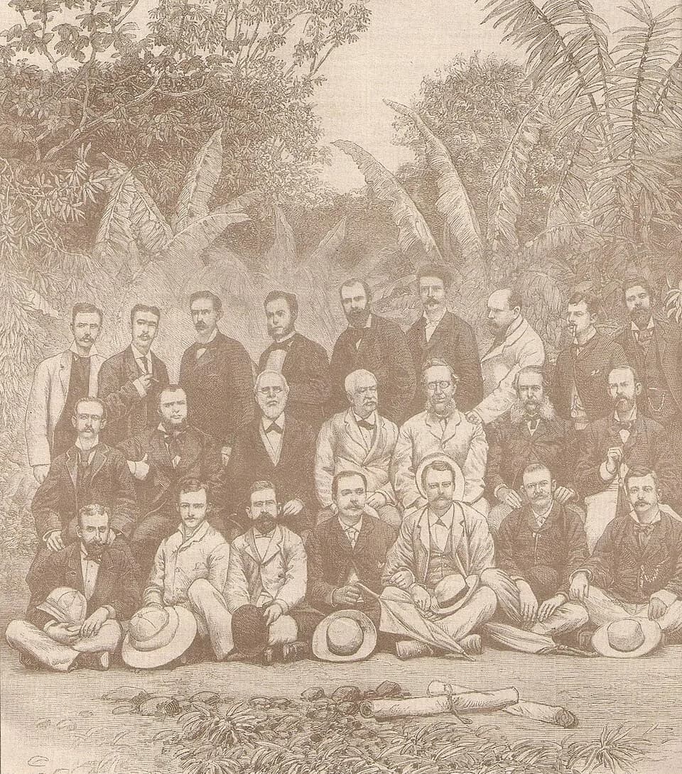 Ferdinand de Lesseps - Engineers Panama Canal 1880.JPG