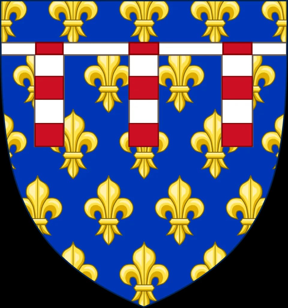 Philip V of France - Blason de Philippe de France, comte de Poitou.
