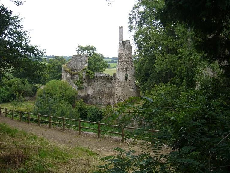 Joachim du Bellay - Ruines du château de Joachim du Bellay à Liré en Anjou.