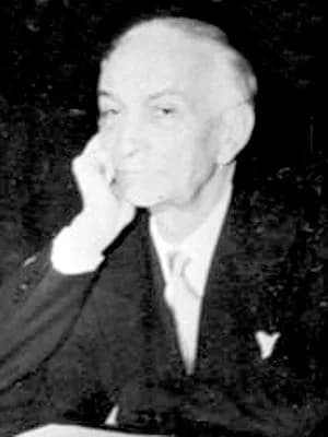 Antonio Segni - Antonio Segni, primer ministro de Italia entre 1955 y 1957.