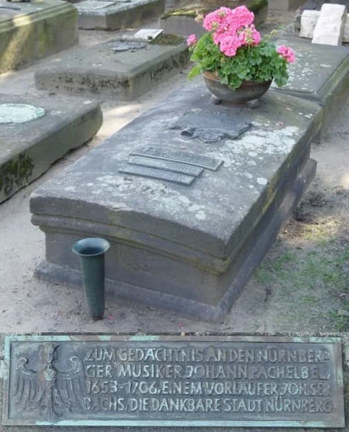 Johann Pachelbel - Pachelbels tomb.jpg