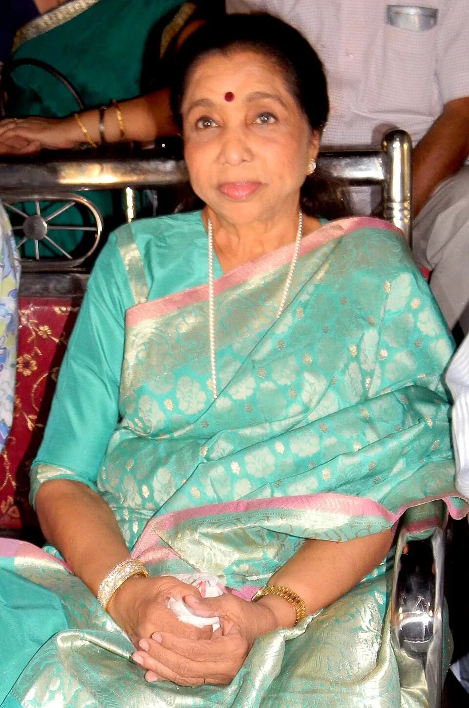Asha Bhosle - This media file is uploaded with Odia loves Wikipedia