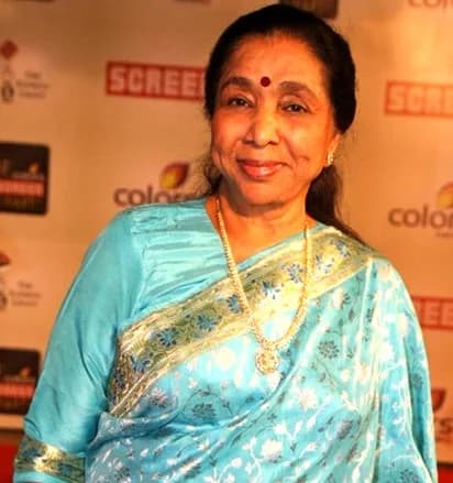 Asha Bhosle - Asha Bhosle at 18th Annual Colors Screen Awards 2012