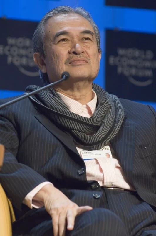 Abdullah Ahmad Badawi - DAVOS/SWITZERLAND, 26JAN07 - Abdullah Ahmad Badawi, Prime Minister of Malaysia captured during the session 'ASEAN's 40 Years - A New Future' at the Annual Meeting 2007 of the W