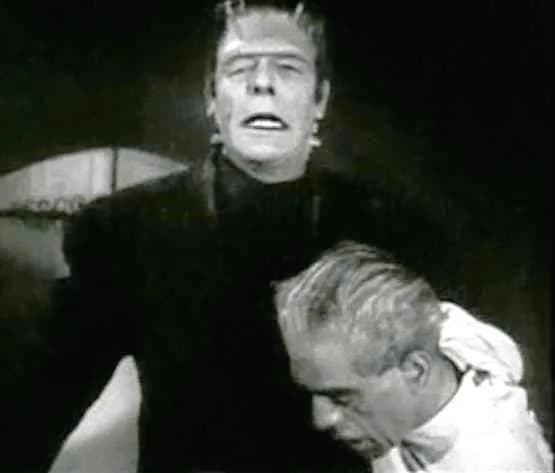 Boris Karloff - A screenshot of the trailer of House of Frankenstein (1944).