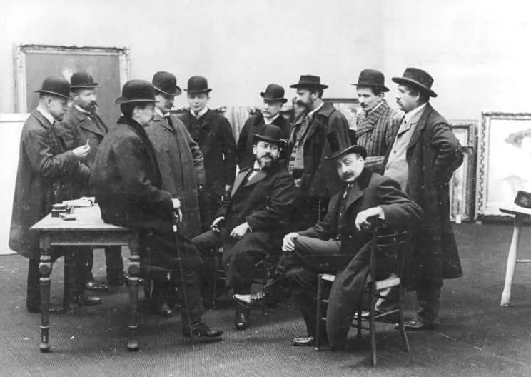 Max Liebermann - For documentary purposes the German Federal Archive often retained the original image captions, which may be erroneous, biased, obsolete or politically extreme. Berlin, Jury der Berli