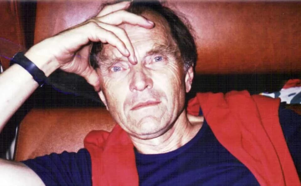 Paul Feyerabend - The philosopher Paul Feyerabend. Seems to be on a train journey.