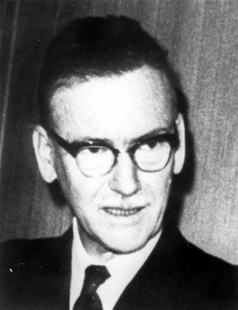 Ulf von Euler - Omschrijving: Professor Von Euler winnaar van de Nobelprijs voor Geneeskunde, 16 oktober 1970.