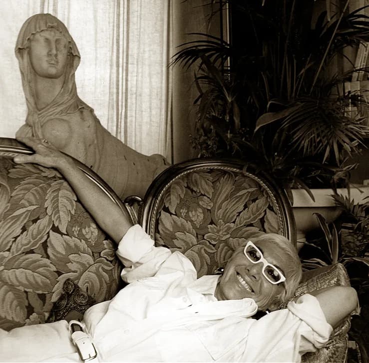 Lina Wertmüller - Portrait of Lina Wertmüller.