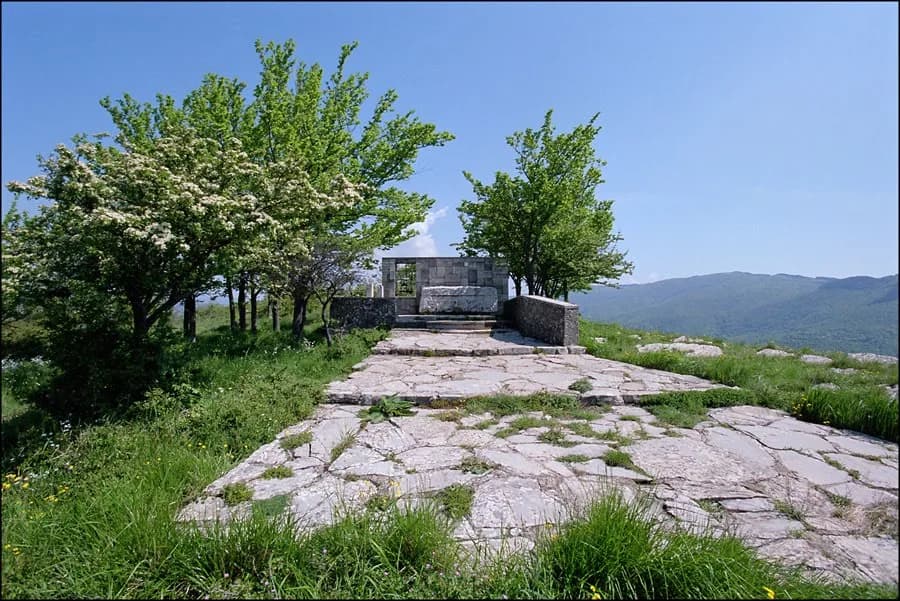 Curzio Malaparte - Mausoleum of Curzio Malaparte near Prato, Italy.