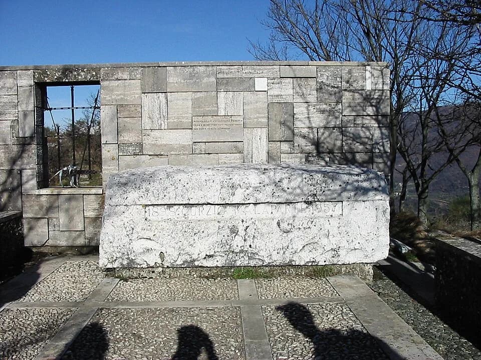 Curzio Malaparte - tomb