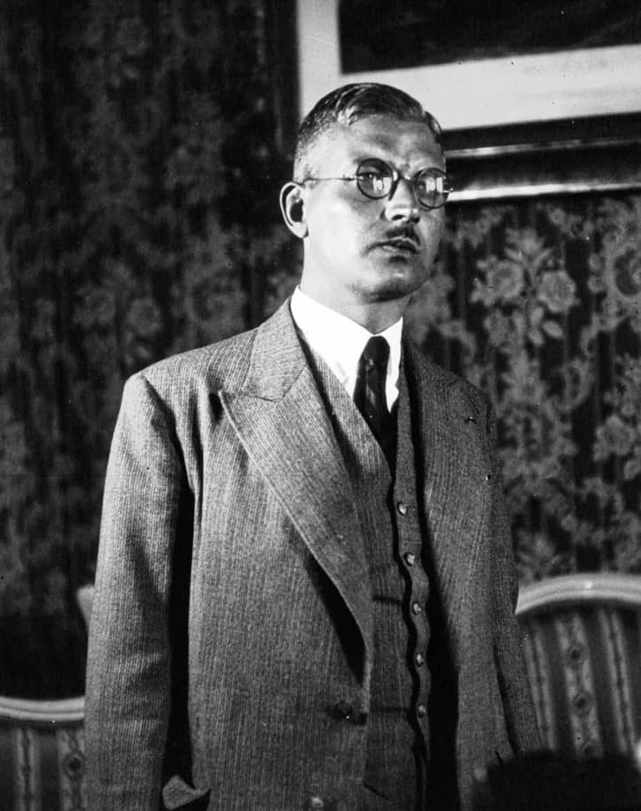 Kurt Schuschnigg - Austrian statesman Kurt Schuschnigg (1897-1977) in Geneva in 1934.