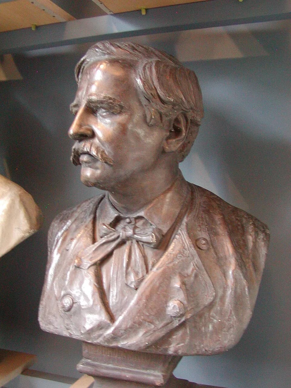Adolf Erik Nordenskiöld - Bust of Adolf Erik Nordenskiöld by Walter Runeberg (son of Johan Ludvig Runeberg) on display at the Runeberg Museum
