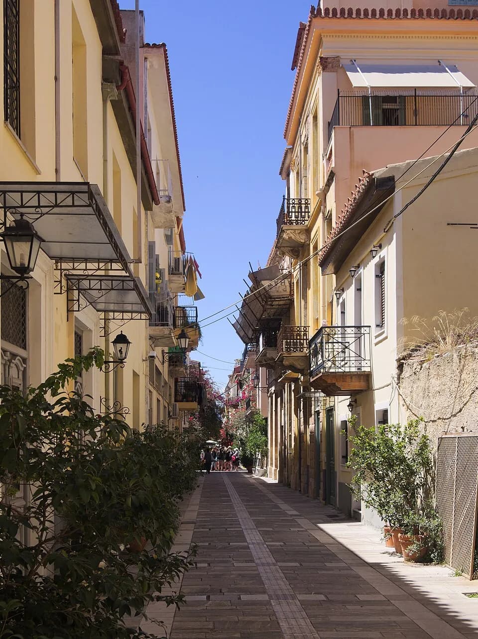 Alexander of Greece - Vasileos Alexandrou Street in Nafplion.