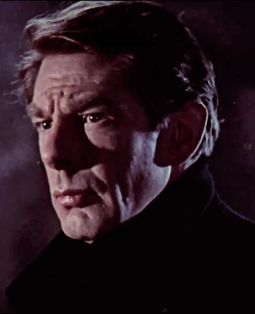 Michael Gough - A screenshot from the trailer for Dracula (1958), a Hammer Horror production.