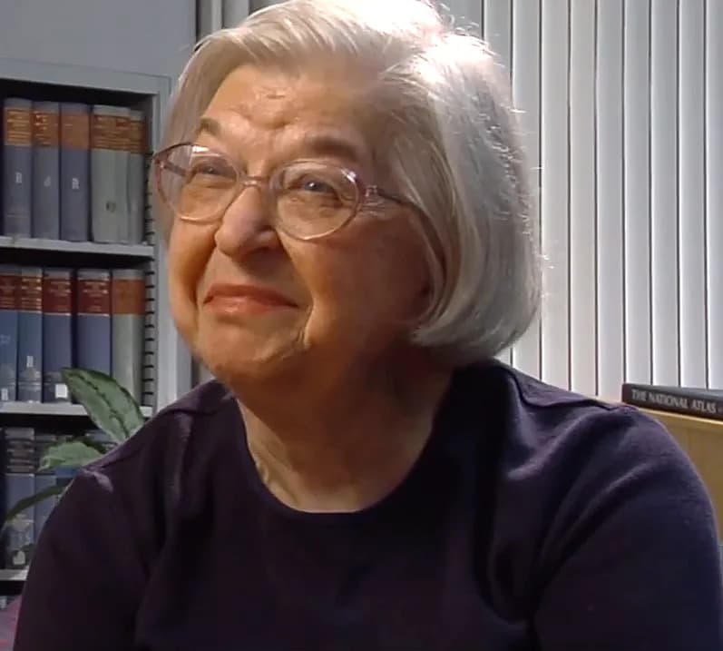 Stephanie L. Kwolek - Image of chemist and entrepreneur Stephanie Kwolek. The image is a screenshot from the Women in Chemistry video, created by the Chemical Heritage Foundation, in which she discus