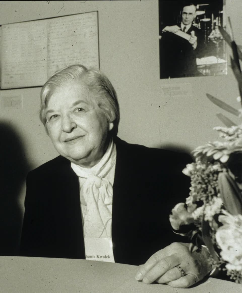 Stephanie L. Kwolek - Stephanie Kwolek, developer of Kevlar