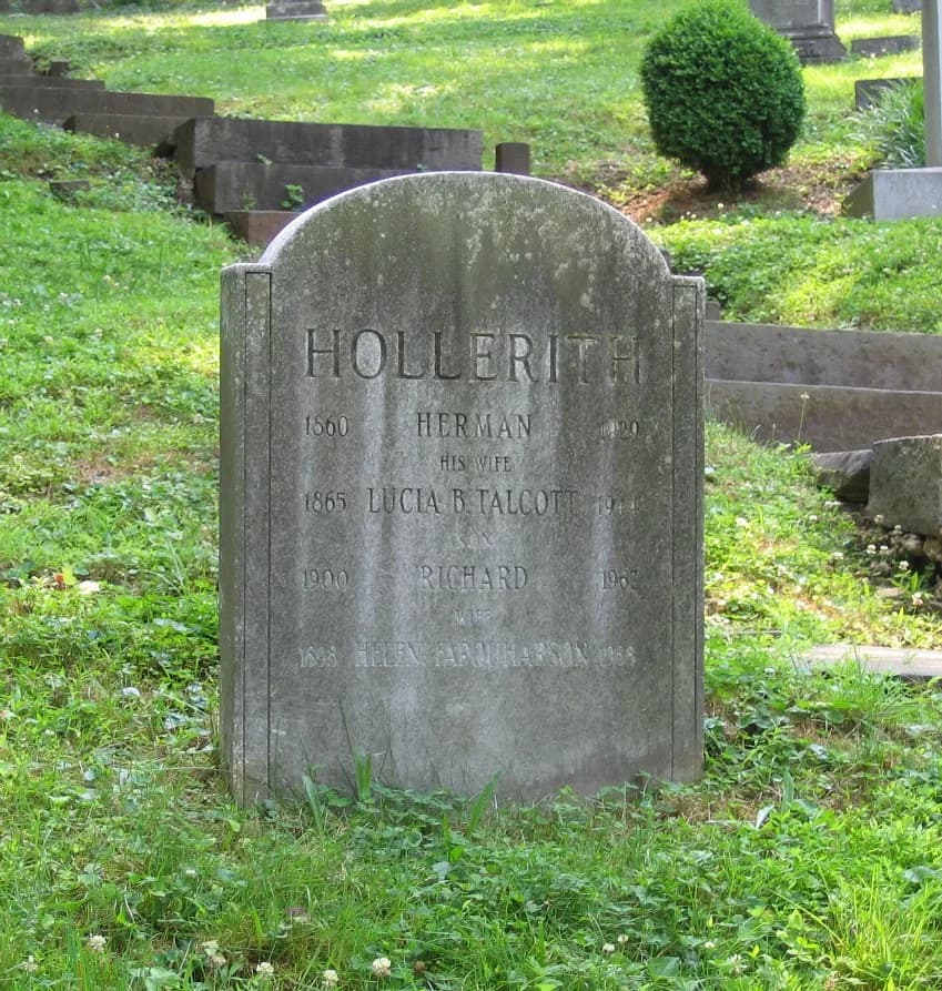 Herman Hollerith - The grave of Herman Hollerith, the punched-card pioneer