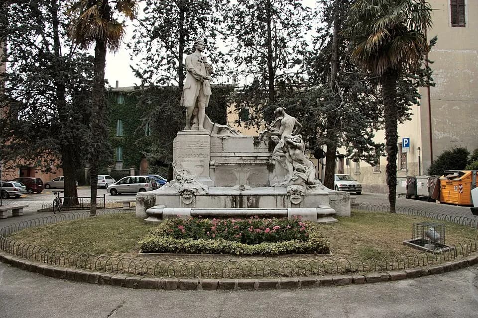 Giovanni Battista Pergolesi - Pergolesi Denkmal in Jesi (Marken)