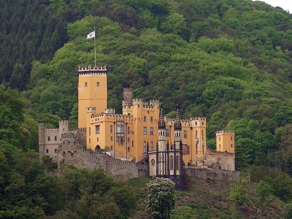 Frederick William IV of Prussia - Stolzenfels Castle in Koblenz