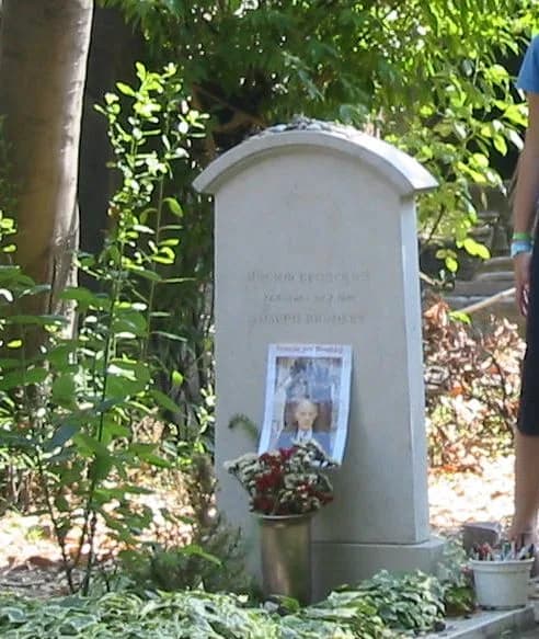 Joseph Brodsky - Burial place of Joseph Brodsky in Venice, island San-Michele