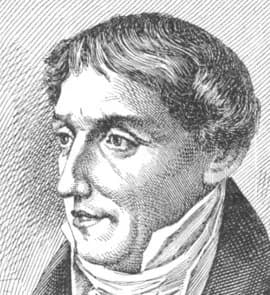 Alessandro Volta - Portrait of Alessandro Volta, from Practical Physics, Millikan and Gale, 1920.
