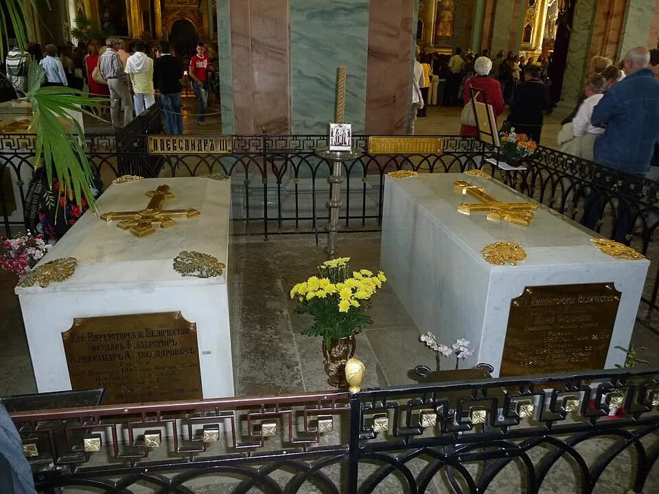 Alexander III of Russia - RussianTzarsTumbs-p1030593.jpg