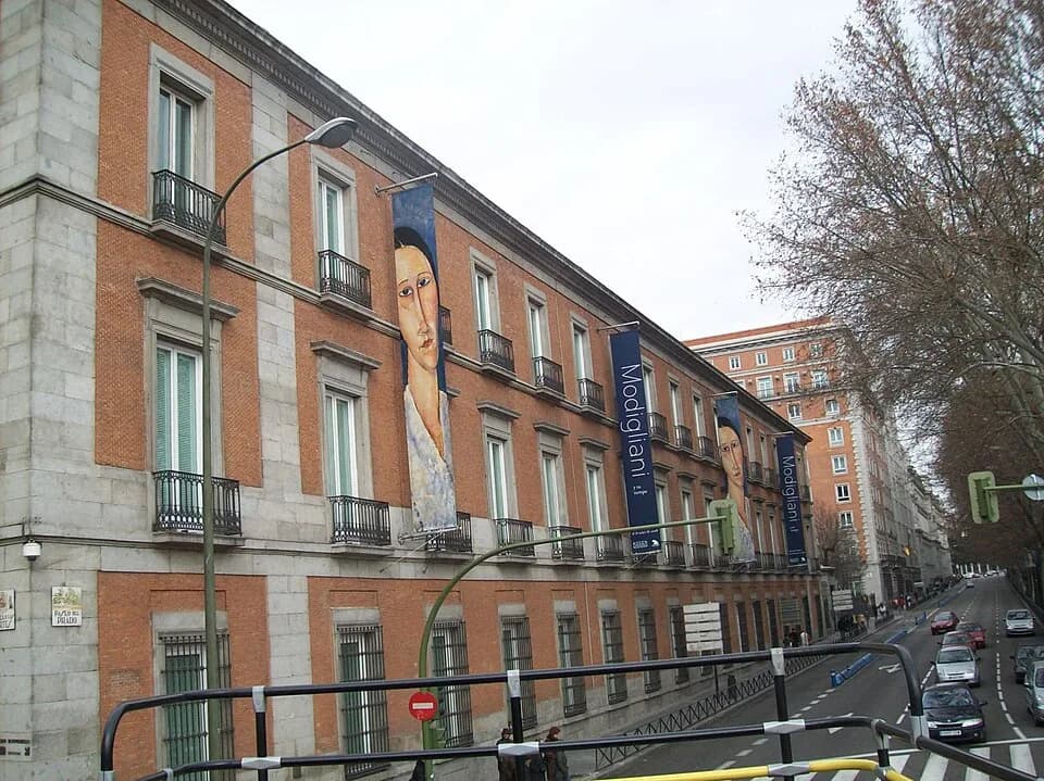 Amedeo Modigliani - Thyssen-Bornemisza Museum in Madrid (Spain).