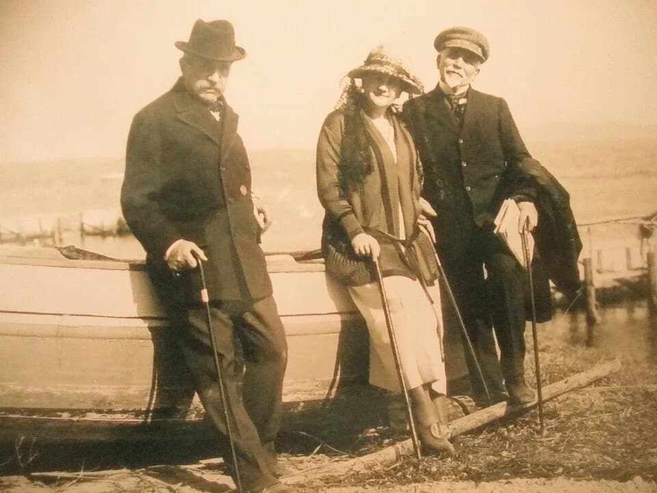 Edith Wharton - Paul Bourget Edith Wharton et Conrad à Hyères