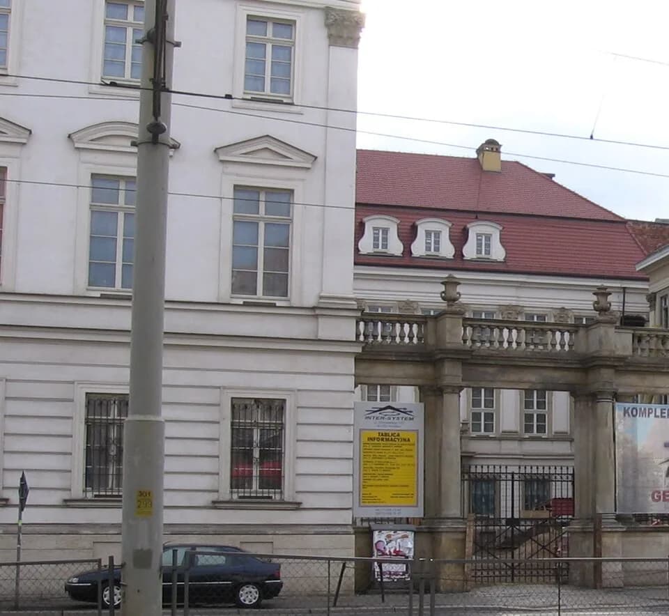 Frederick II of Prussia - Wroclaw ulKazimierzaWlk-palacSpatgena.jpg