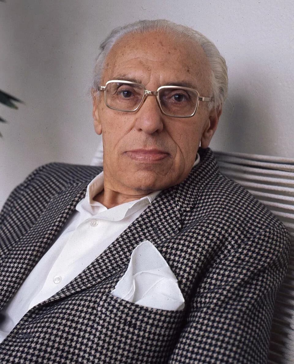 George Cukor - George Cukor portrait. George Cukor at home in Los Angeles