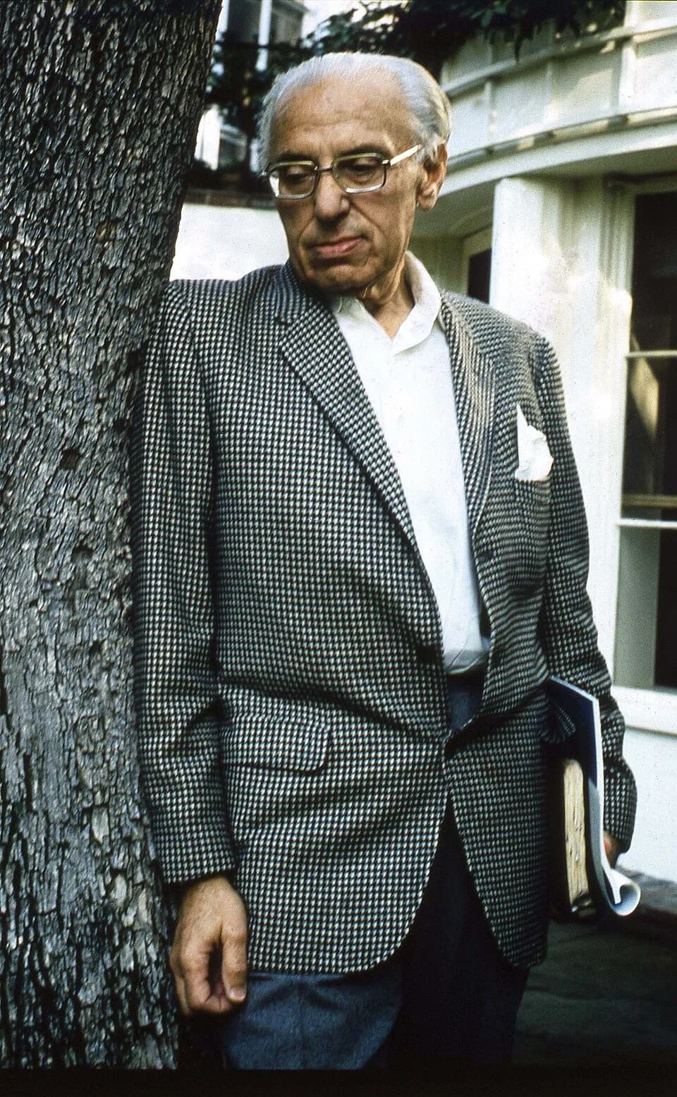 George Cukor - George Cukor in his Garden in Los Angeles California.