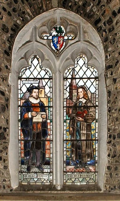 George Herbert - The Church of St Andrew, Bemerton, is known as George Herbert’s Church. It is in the parish of Bemerton. In George Herbert's day the other little church in the area was St Peter's Fug
