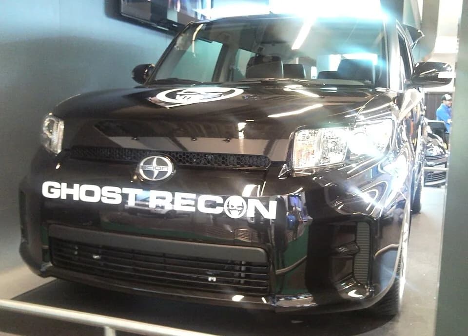 Tom Clancy - 2011-present Scion xB photographed in Montreal, Quebec, Canada at the 2012 Montreal International Auto Show