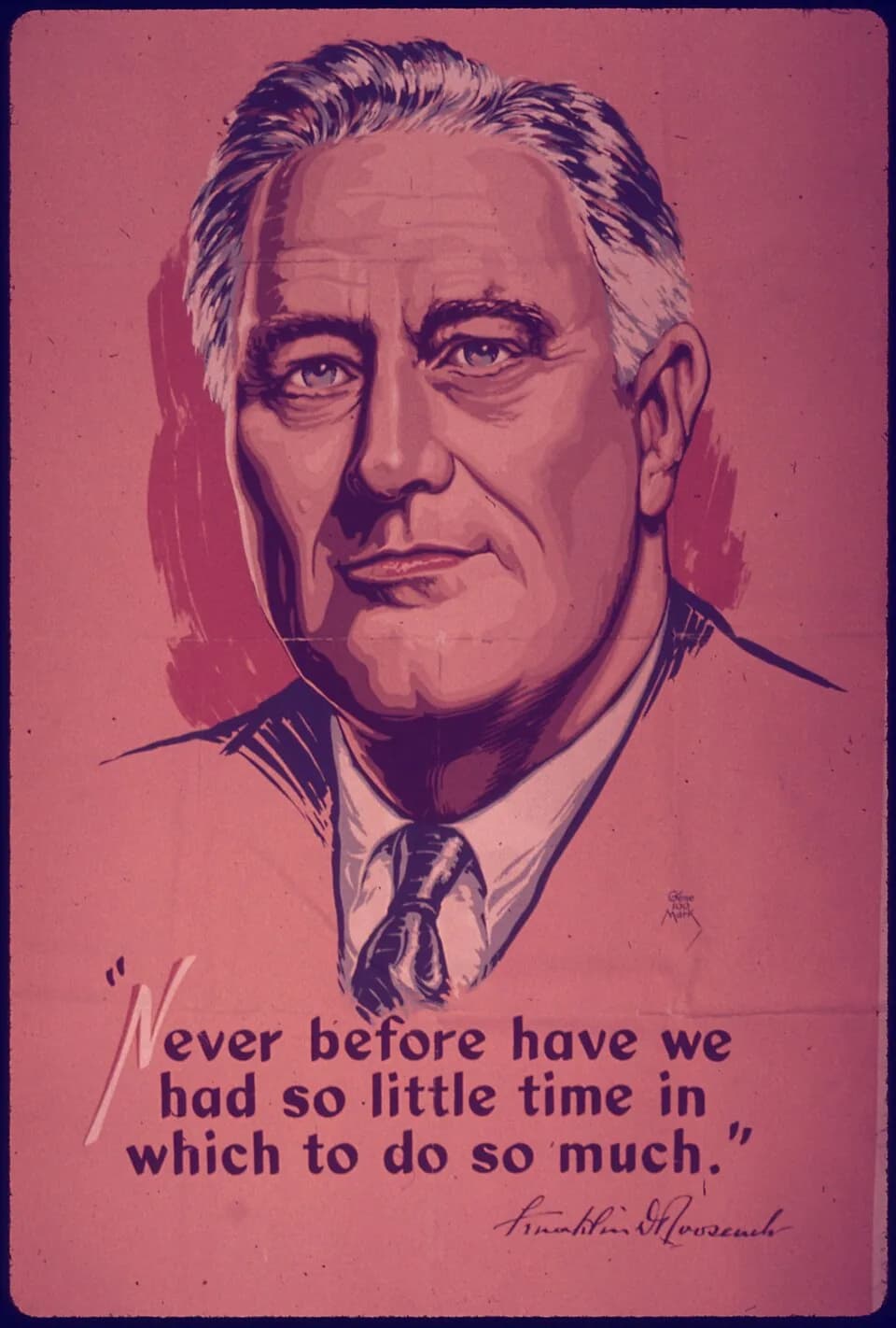 Franklin Delano Roosevelt - "Never before have we had so little time in which to do so much" - NARA - 515061.jpg